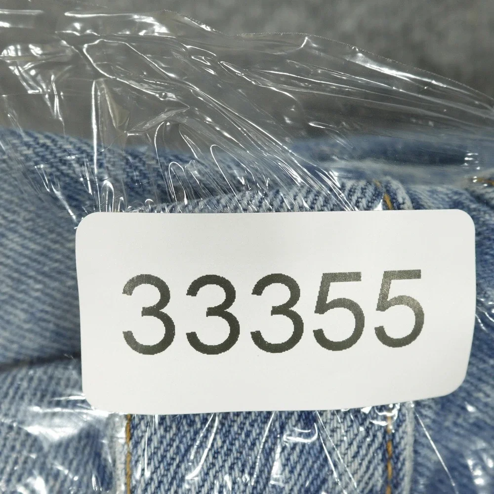 Vintage Levis 550 Jeans Mens 48x25 Blue Light Wash Relaxed Tapered Leg USA‎ Y2K